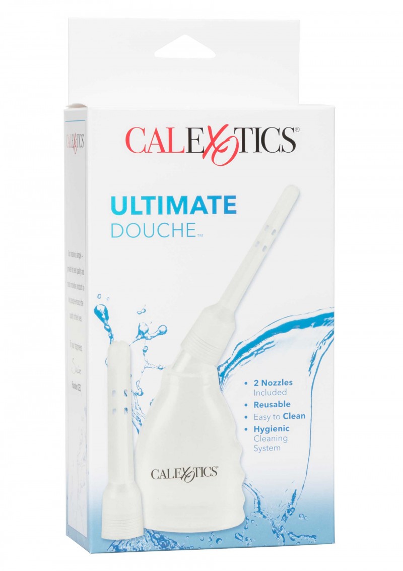 Irigator Vaginal si Anal Ultimate Douche Transparent, Nr. 5, Erotic24.ro