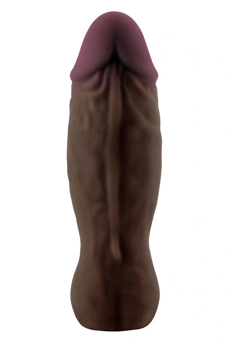 Jucarii Sexuale, Vibrator Realist Shaft Bullet, 8 Moduri Vibratii, Silicon Lichid, USB Magnetic, Maro, 10.9 cm, Erotic24.ro