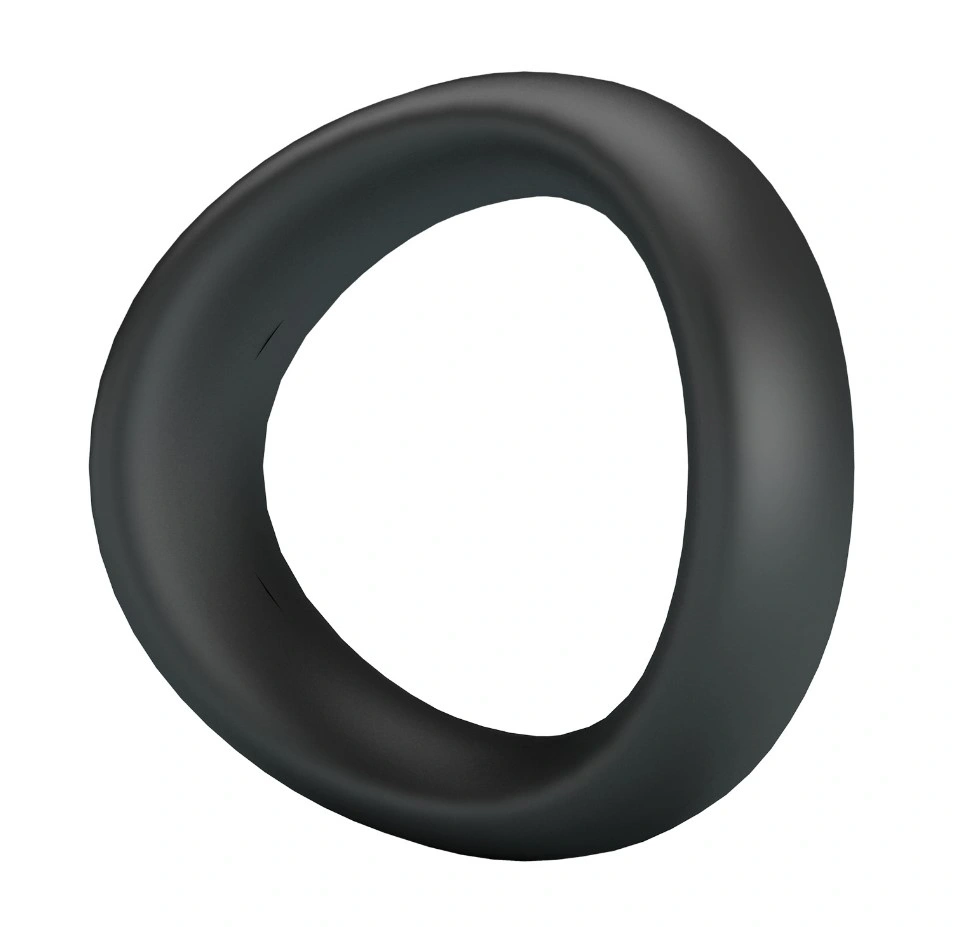Jucarii Sexuale - Inel de Penis Valen pentru Erectii Puternice, Silicon, Negru, Erotic24.ro