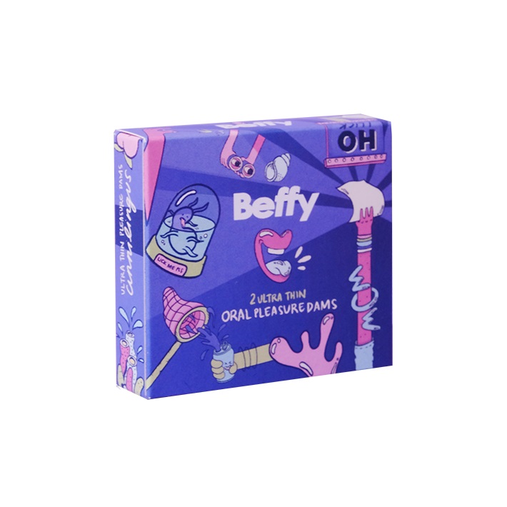 Jucarii Sexuale, Protectie Sex Oral Beffy Ultra Thin 2 bucati, Erotic24.ro