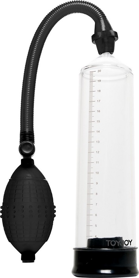 Pompa Toy Joy Pressure Pleasure transparenta pentru marirea penisului, Nr. 1, Erotic24.ro