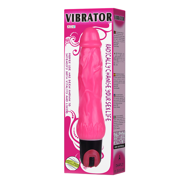 Vibrator Jelly Realist, Multispeed, TPR,
