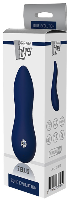 Vibrator clitoris Zelus Blue Evolution