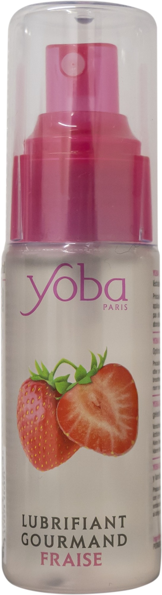 Lubrifiant Yoba pe Baza de Apa, Aroma Capsuni, 50 ml