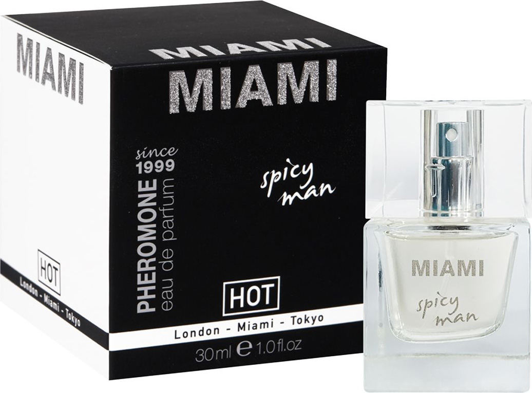 Parfum HOT Pheromone MIAMI Spicy Man 30 ml