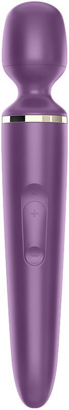 Vibrator Masaj Wand-er Women Silicon USB Satisfyer Purple