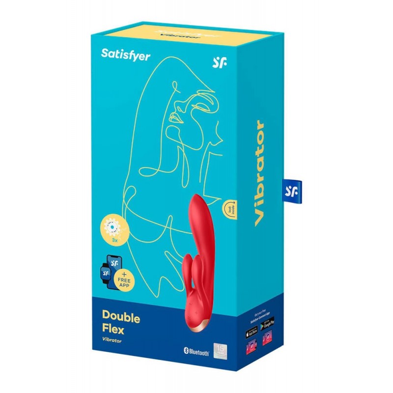 Vibrator Double Flex Satisyer Free App S in SexShop KUR Romania