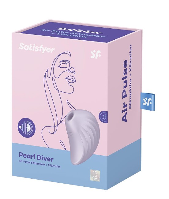 Stimulator Clitoris Pearl Diver Air Puls in SexShop KUR Romania