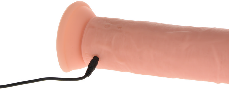Vibrator Realist Remote Control Silicon Lichid USB 24 cm Guilty Toys