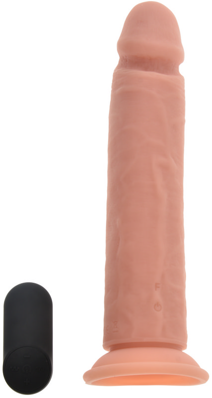 Vibrator Realist Remote Control Silicon USB 21 cm JGF Premium Sex Toys