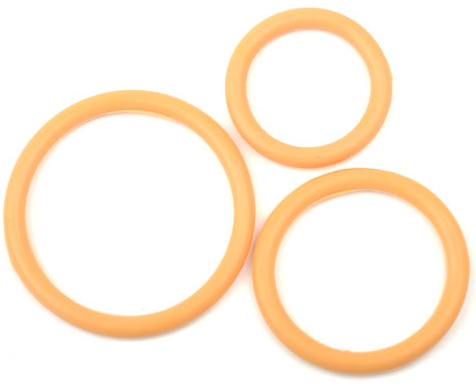 Set 3 Inele Erectie Silicon Natural Guilty Toys