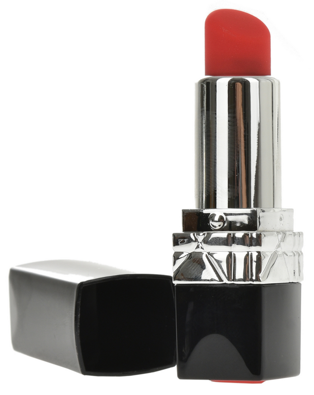 Vibrator Lipstick Tiffany Silver USB 10 Viteze Guilty Toys