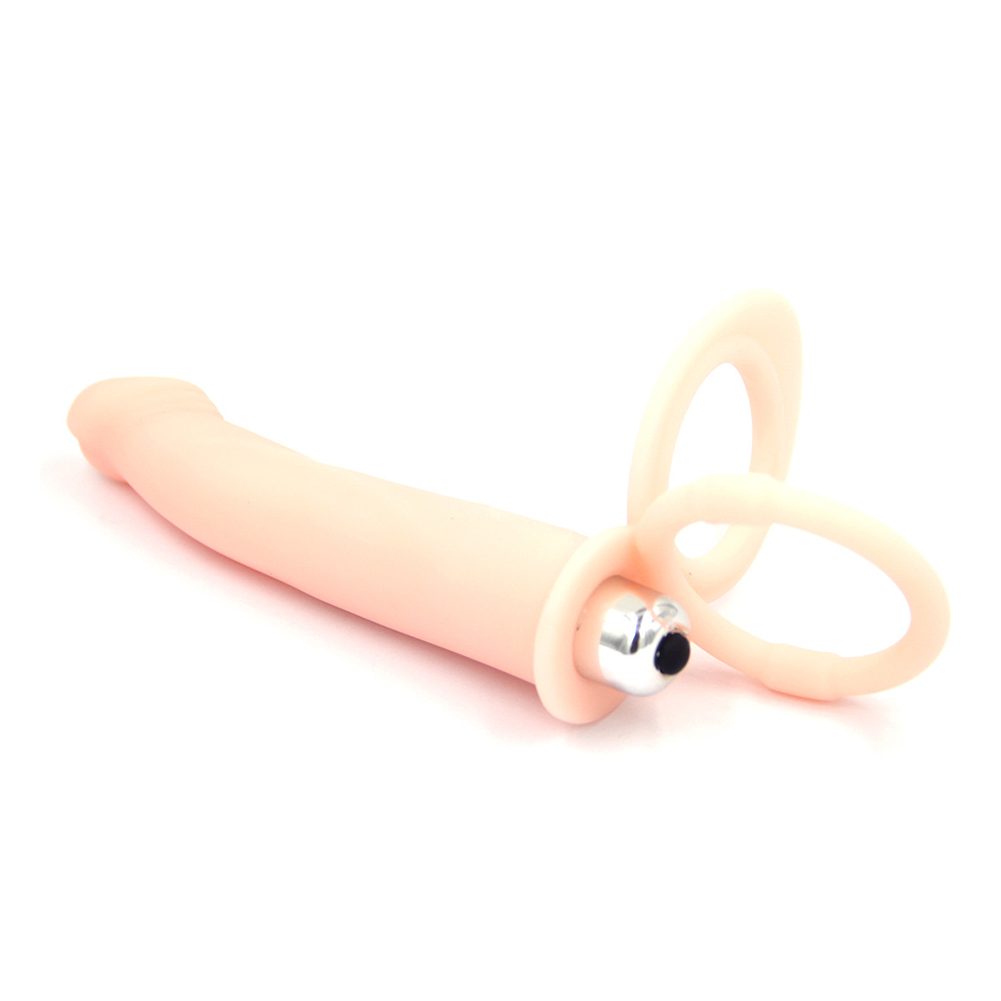 Inel Dublu de Penis cu Stimulator Anal Natural Mokko Toys