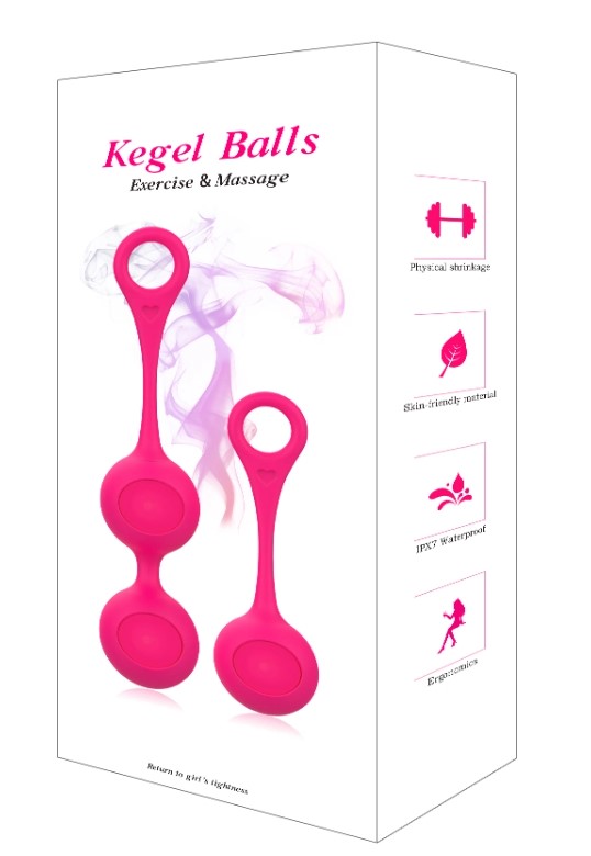Set 2 Bile Vaginale Kegel Pleasure Balls