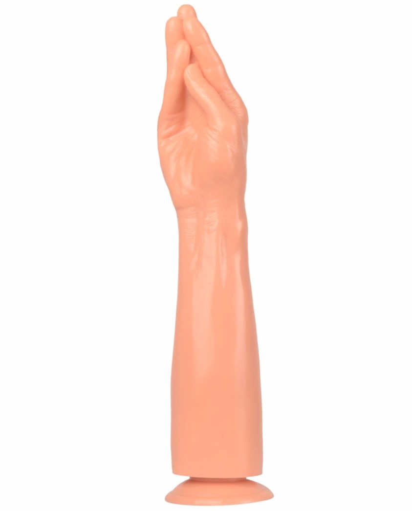 Dildo Fisting Naughty Hand, PVC, Natural, 38.5 cm