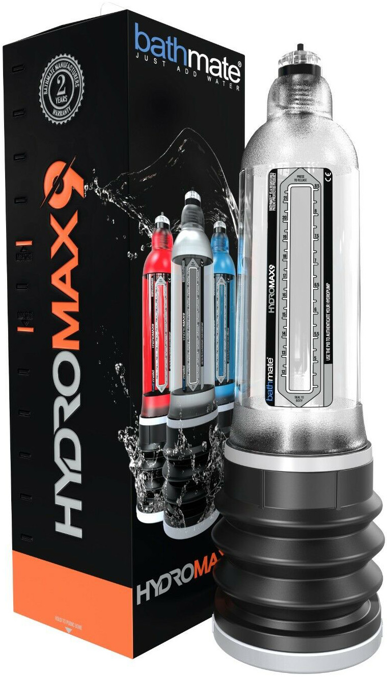 Pompa Marire Penis Hydromax9 (X40) Bathmate Transparent