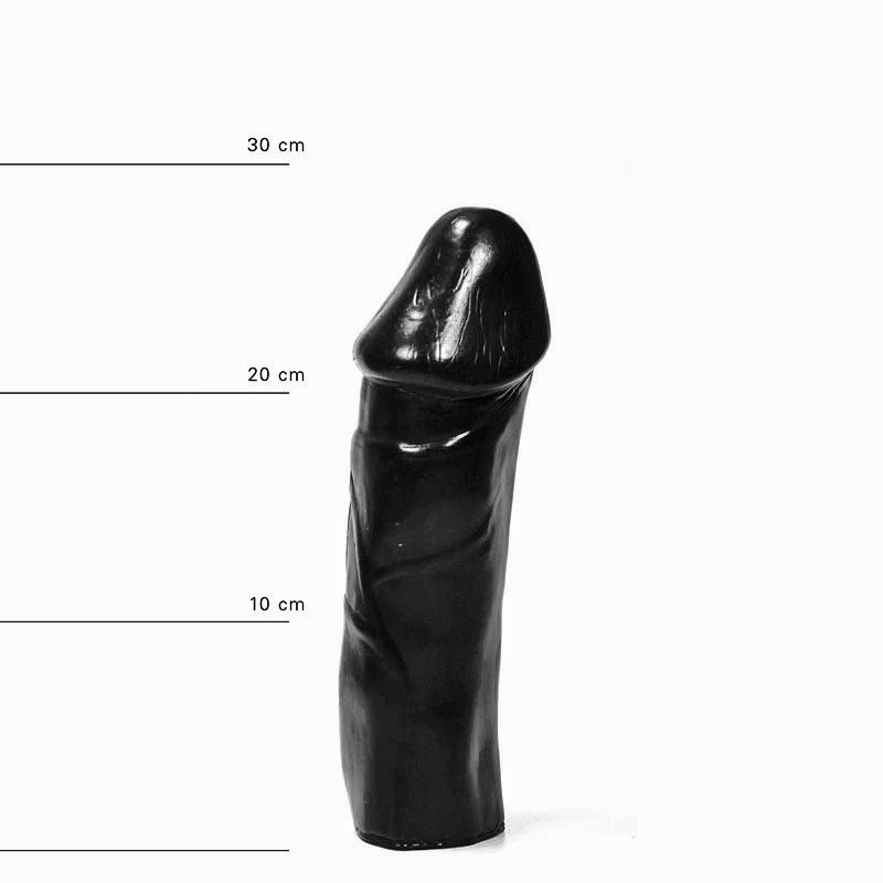 Dildo All Black PVC 28 cm in SexShop KUR Romania
