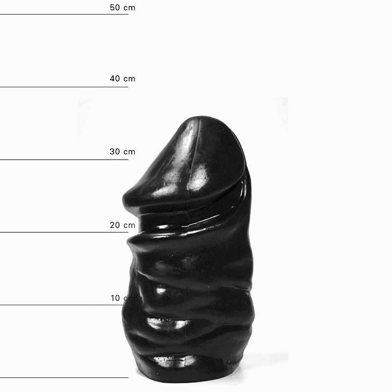 Dildo Realist All Black PVC 33 cm in SexShop KUR Romania