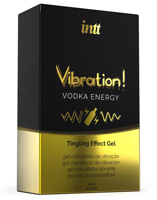 Gel cu Efect Vibrator Vodka Energy 15 ml