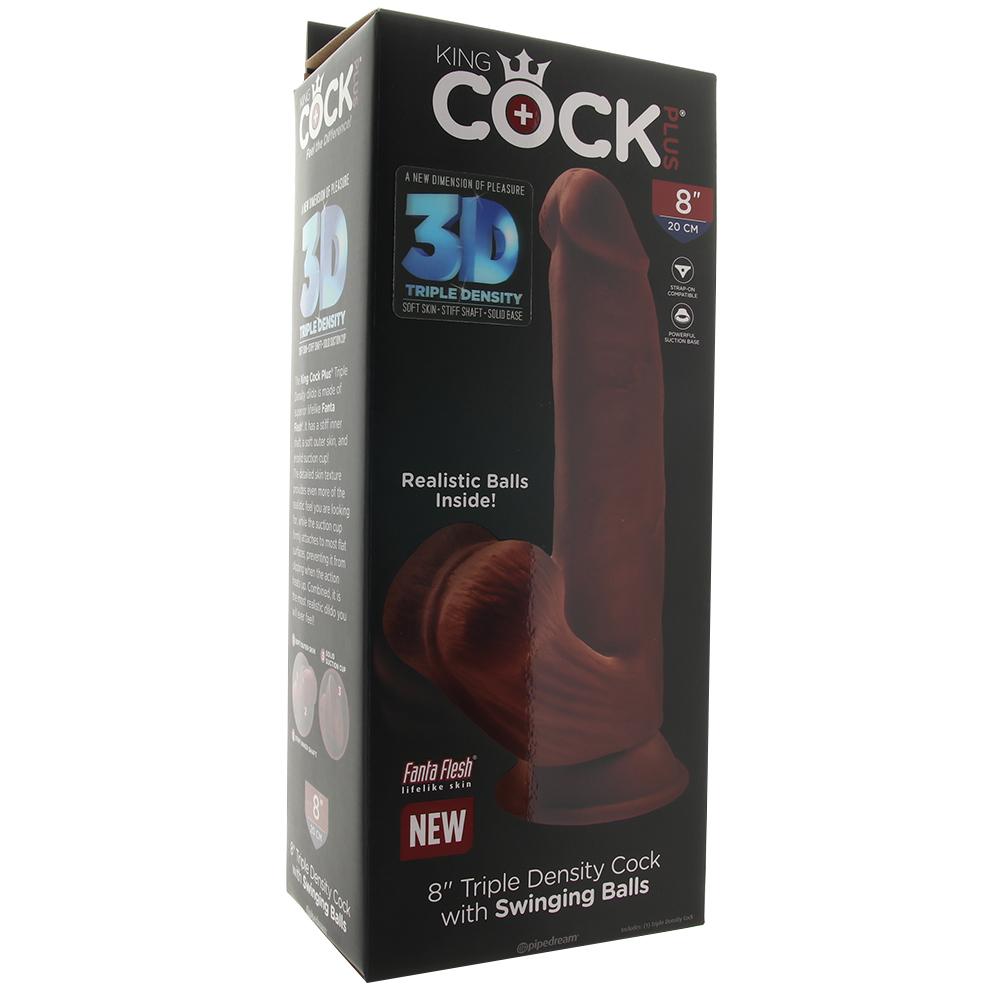 Dildo Realistic King Cock 3D Tripla Dens