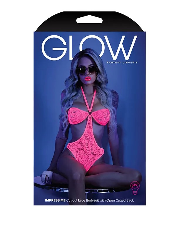 Body Impress Me Glow, Roz Neon, M/L in SexShop KUR Romania