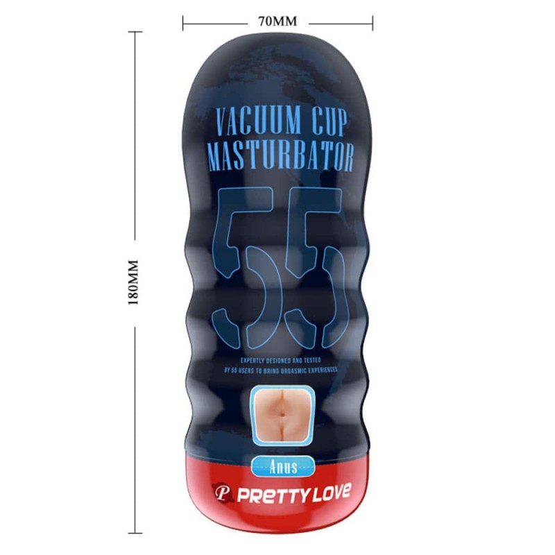 Masturbator Vacuum Cup - Anus Natural