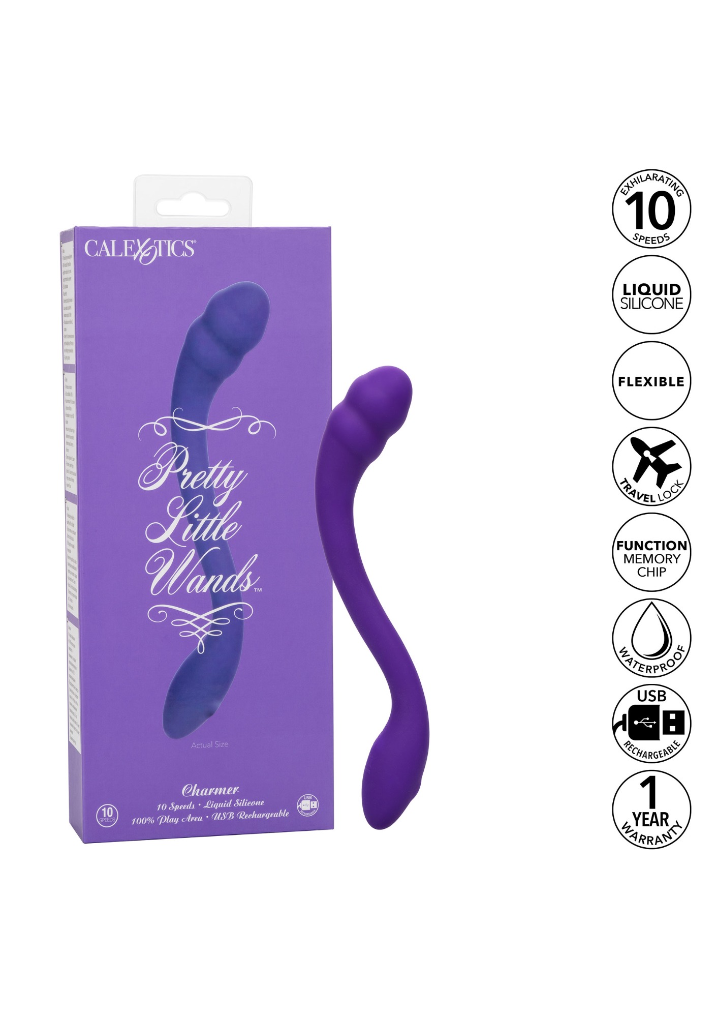 Vibrator Pretty Little Wands Charmer 10  in SexShop KUR Romania