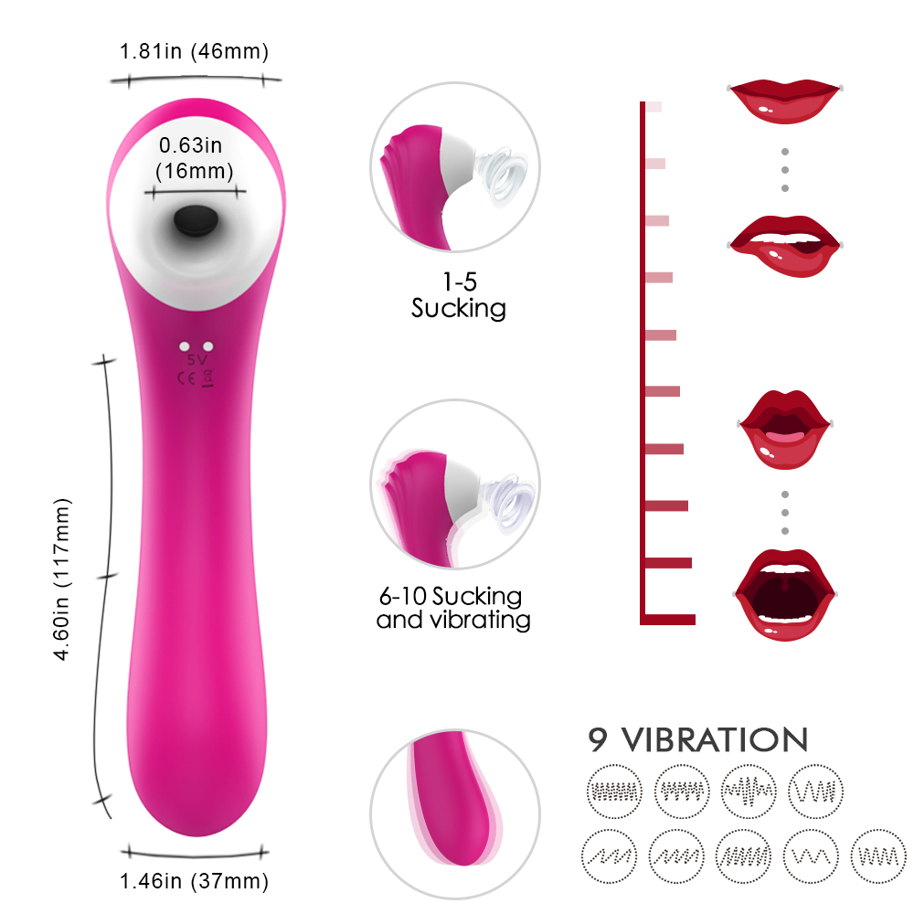 Stimulator Clitoris Bianca Air Pulse&Vib