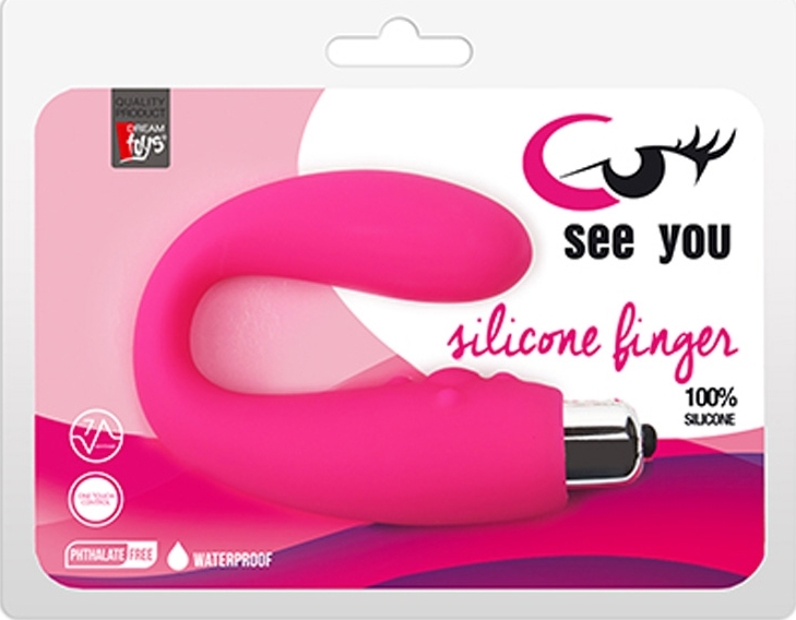 Vibrator See You 7 Silicon Finger Roz in SexShop KUR Romania