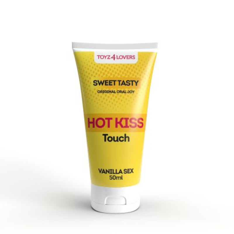 Lubrifiant Comestibil Hot Kiss Touch Aroma Vanilie 50 ml