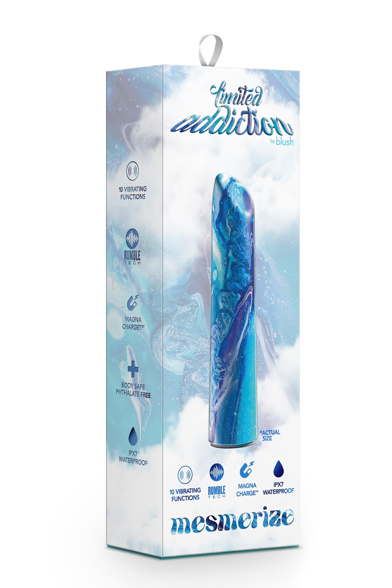 Vibrator Limited Addiction Mesmerize, 10 Moduri Vibratii, ABS, 10.1 cm