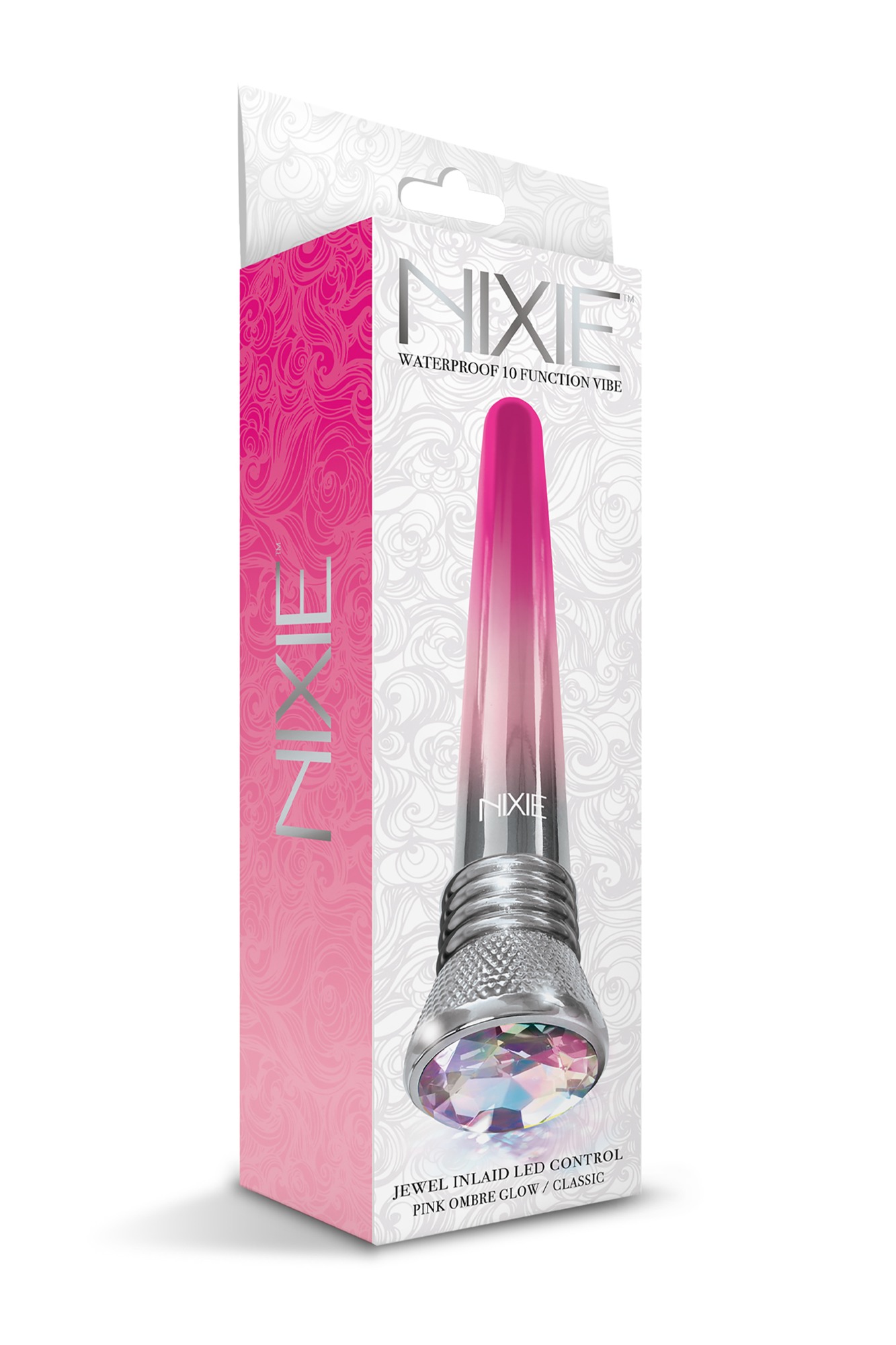 Vibrator Clasic Nixie Ombre Pink Glow 10 in SexShop KUR Romania