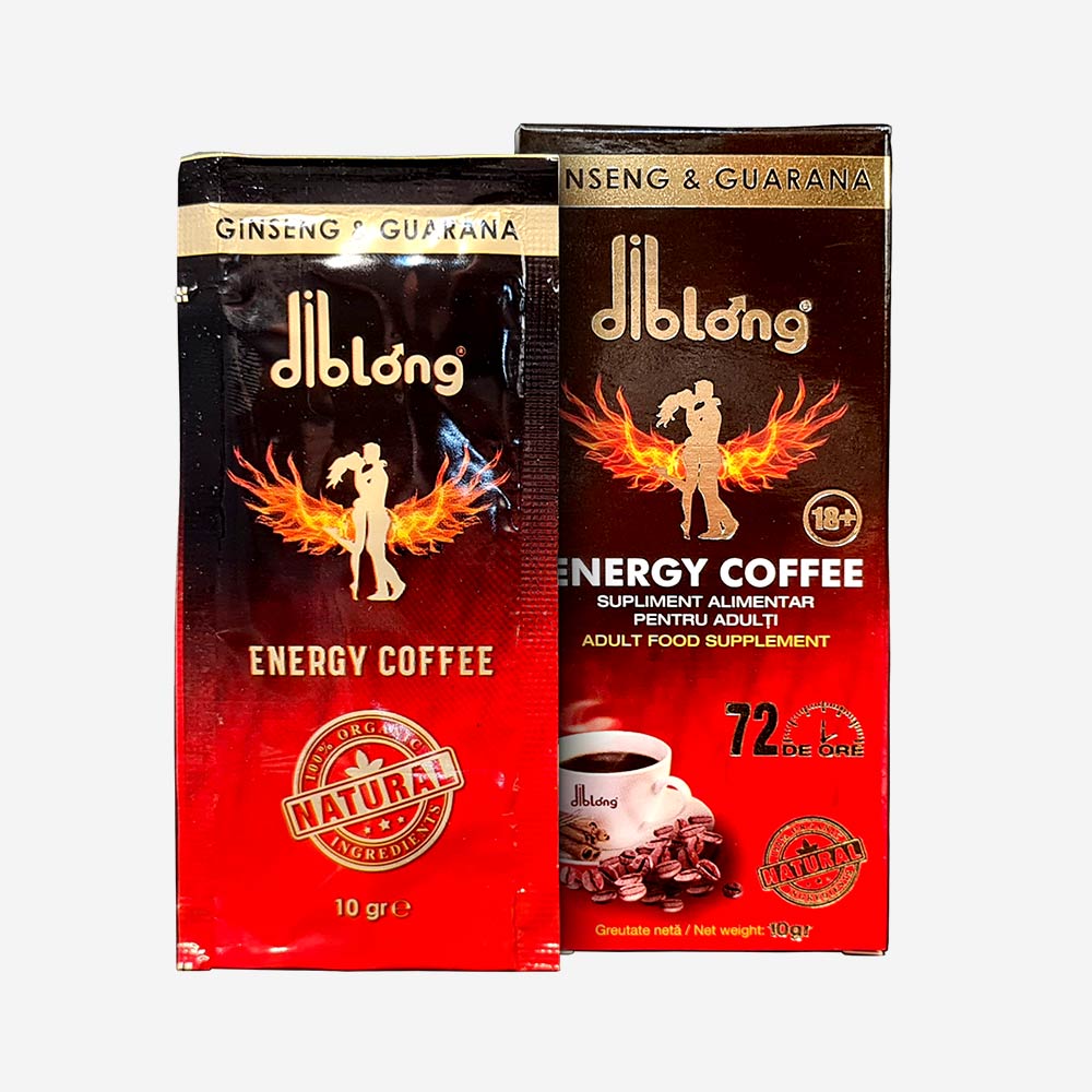 Cafea Solubila Afrodisiaca Diblong Energy Coffee 10 gr.
