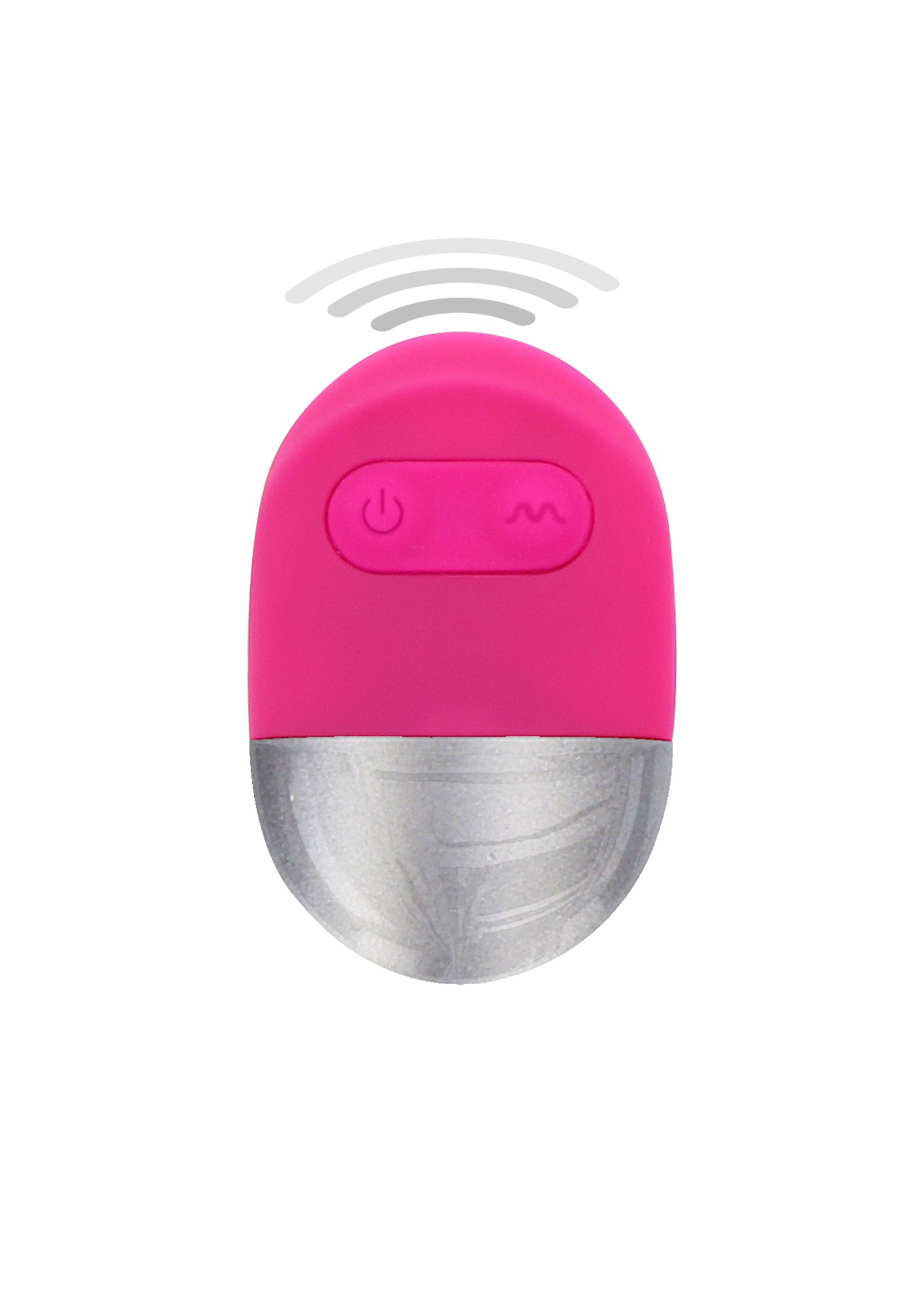 Ou Vibrator Funky Remote Egg 10 Moduri Vibratii Silicon Roz