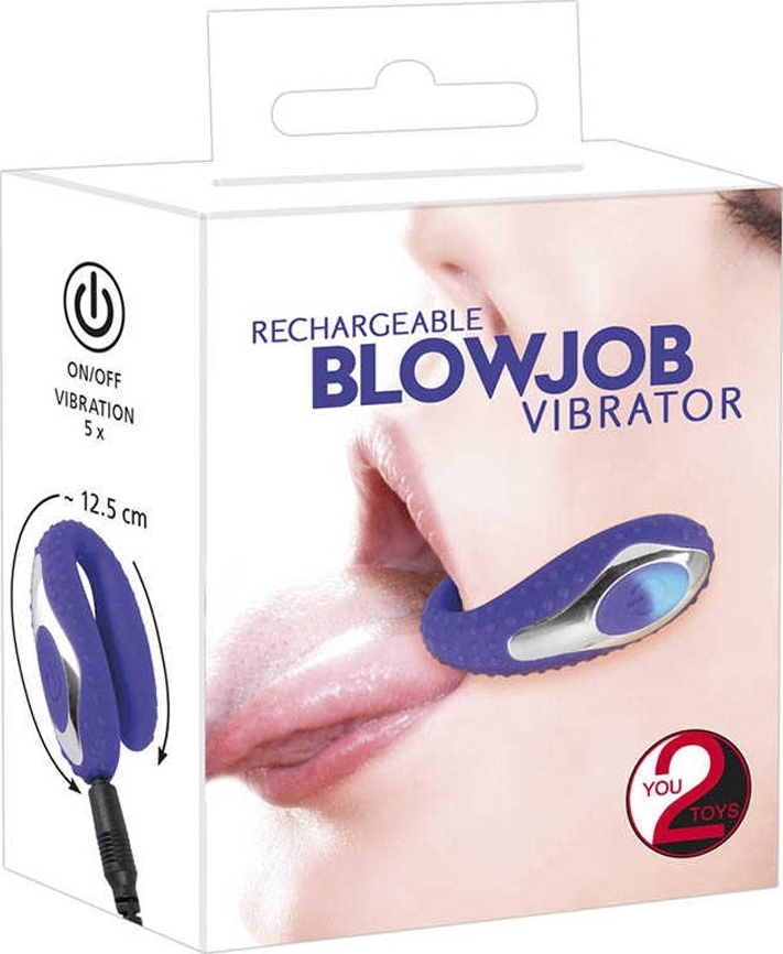 Vibrator Sex Oral Unisex, 5 Moduri Vibratii, Silicon, USB, Mov