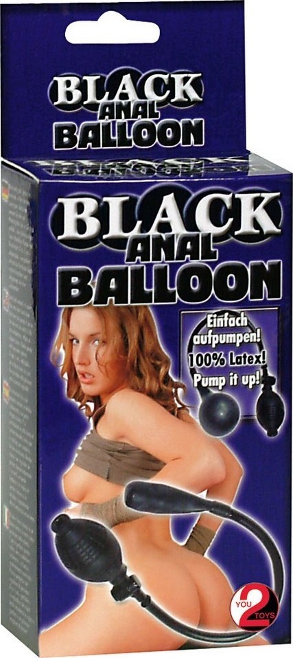 Butt Plug gonflabil Black Baloon