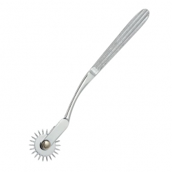 Stimulator Metal Spiky Wheel Argintiu 18.5 cm Guilty Toys