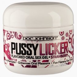 Gel pentru Sex Oral Pussy Licker Aroma Capsuni 57 ml