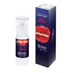 Lubrifiant Kissable Hot Effect Attraction Aroma Mango 50 ml