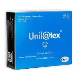 144 Prezervative Latex, Fara Aroma, Unilatex