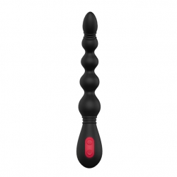 Bile Anale Viny 9 Moduri Vibratii Silicon USB Negre Mokko Toys