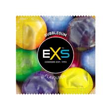 100 Prezervative Latex cu Aroma Bubblegu in SexShop KUR Romania