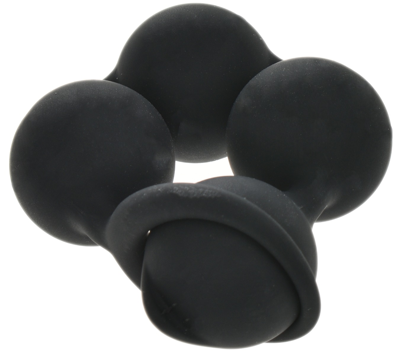 Bile Anale Lovely Beads Silicon Negru 15