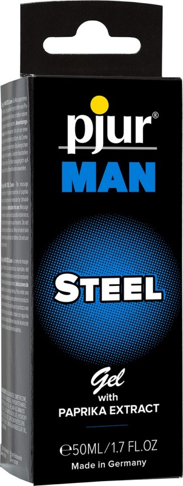Gel Pjur Man Steel cu Paprika 50 ml in SexShop KUR Romania