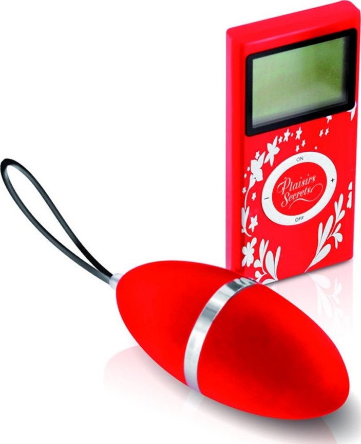 Ou vibrator Secrets Rouge cu telecomanda fara fir