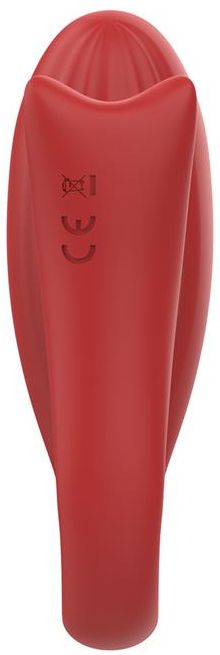 Vibrator Cuplu Pandora Remote Control 12 Moduri Vibratii Silicon Rosu Red Revolution