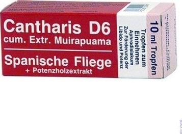 Picaturi afrodisiace Cantharis D6 - 10ml in SexShop KUR Romania