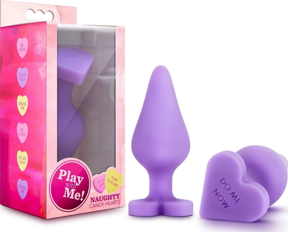 Dop Anal Candy Heart Violet