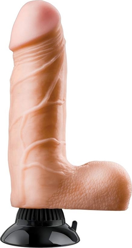 Vibrator REAL FEEL DELUXE No.4 19 CM Natural