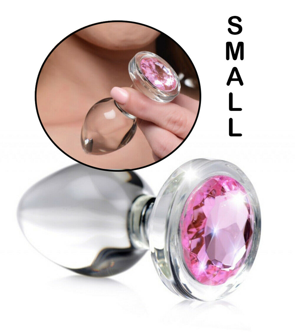 Dop Anal din Sticla Booty Sparks Pink Gem Small